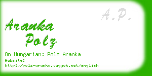 aranka polz business card
